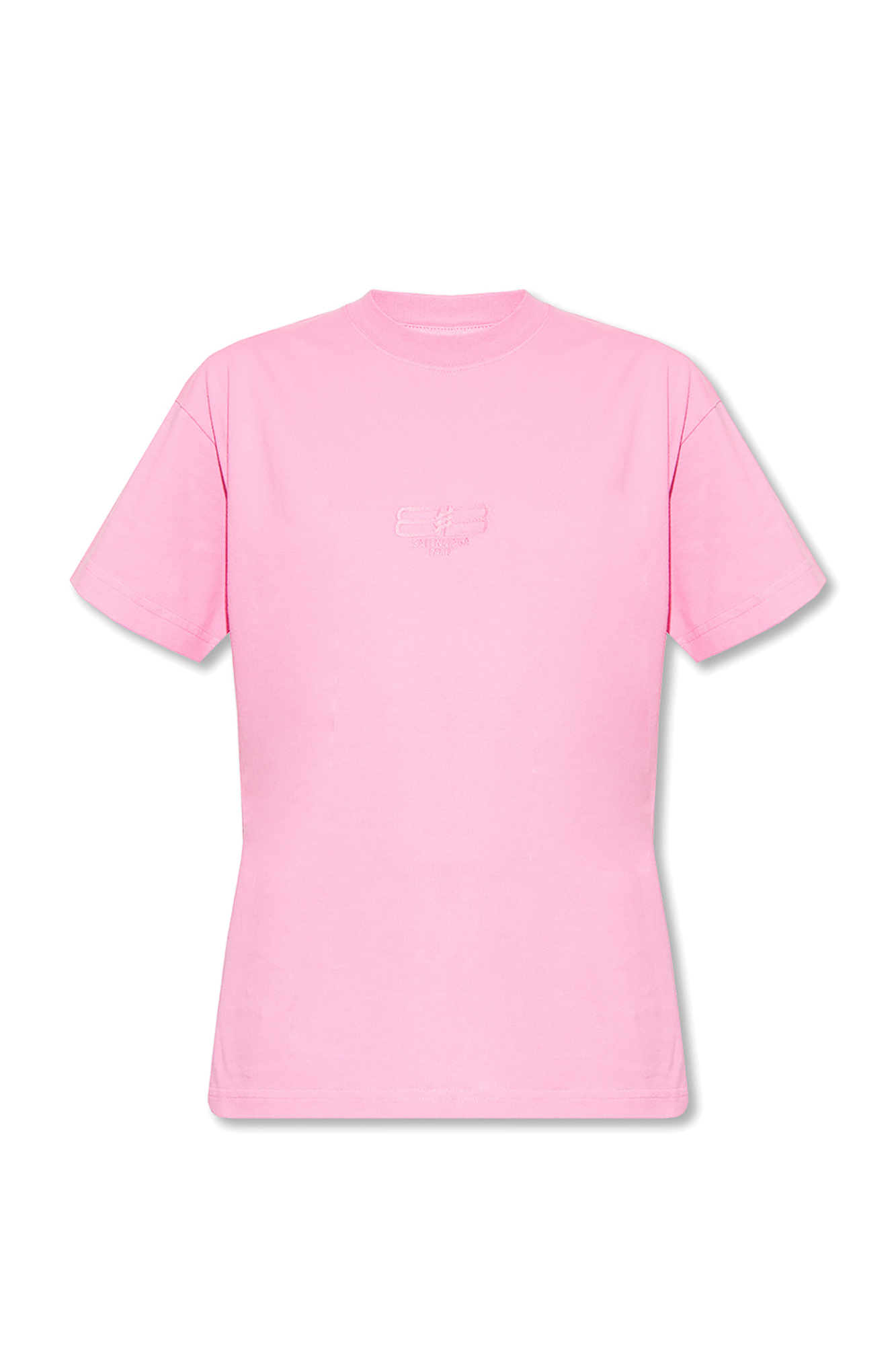 Big Bandana Shirt | Pink Logo T-shirt Balenciaga